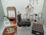 many items that are sitting on a table together
