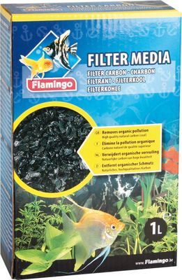 FLAMINGO - Charbon actif filtrant - 1L - Élimine pollution o…