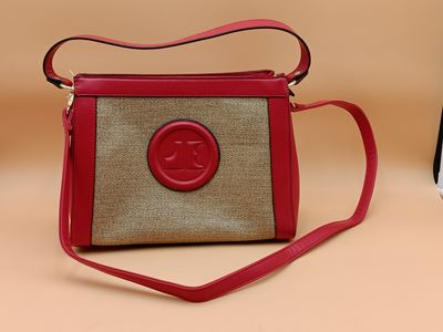 Jacques ESTEREL – Sac porté main et épaule, tressage de pail…