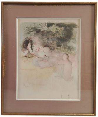Léonor Fini Interlude Gravure en couleur