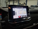 a car dashboard with a gps device in it