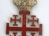 an image of a cross with a crown on top of it