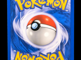 a picture of a pokemon card with a red and white ball on it