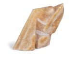 a piece of marble on a white surface