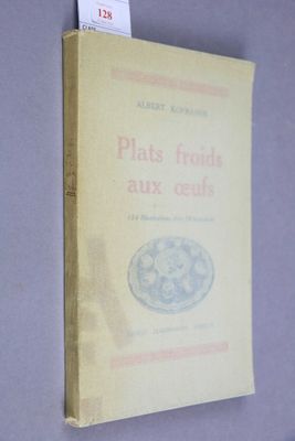 CUISINE-KOFRANEK (Albert) :  PLATS FROIDS AUX OEUFS (Paris, Flammarion