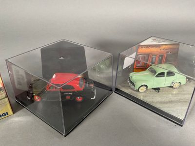 CORGI PEUGEOT D3A minibus "Service Peugeot" vert. Dans sa bo…