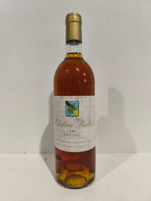 1 Bouteille de Sauternes 1988, Barsac, Château Piada