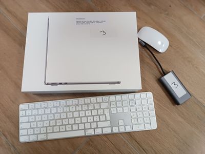 Ordinateur portable APPLE MacBook Air avec puce M2, 8 Go de … - Photo 1