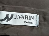 an image of a label on a jacket that says j varin paris