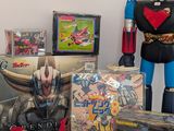 un grand nombre de jouets posés sur une table