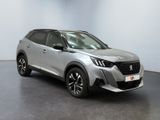 the new peugeot suv is parked in the showroom