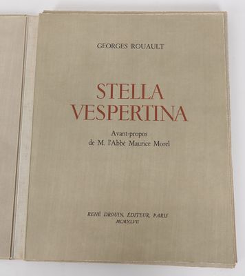 ROUAULT (Georges): Stella Vespertina.