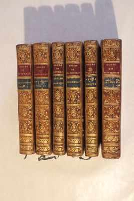 BOSSUT (Charles dit l'Abbé) - Lot de 6 volumes in-8 chez Cla…