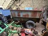 many different types of machinery in this garage