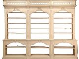 an image of a bookcase made of wood