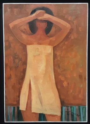 JAFFEUX Jean (1931-2015) (peintre de Riom, Puy de Dôme).