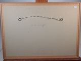 an image of a drawing of a fishing hook on a canvas