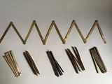 a lot of nails that are laying on a table