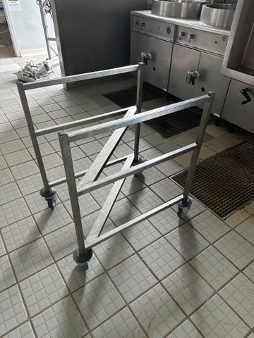 Support inox bac gastro