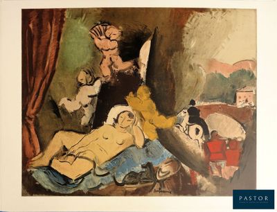une image d'un tableau représentant un homme et une femme