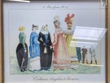 painting of a group of women dressed in period clothing