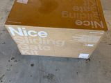 a box that is sitting on the ground in the garage