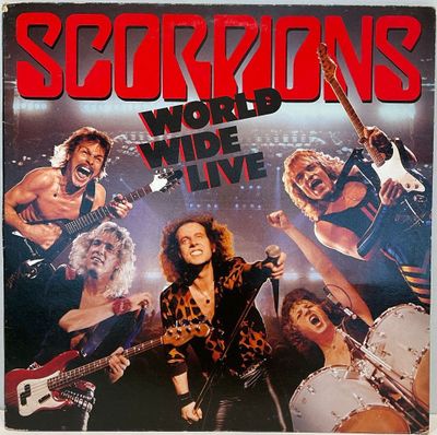 Pochette de l'album live « Scorpions World Wide »