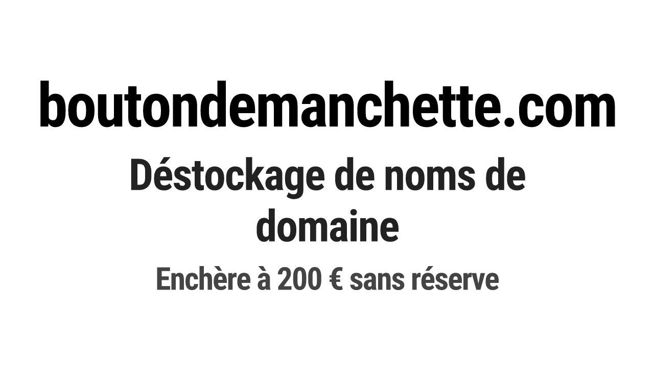 Destockage & Invendus