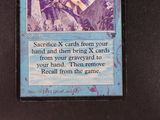 a picture of a card with a picture of a man on a horse