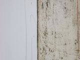 a picture of a painting on a wall with a drawing on it
