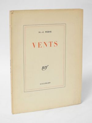 the front cover of a book with an orange writing on it