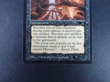 a picture of a card with a picture of a man in a room