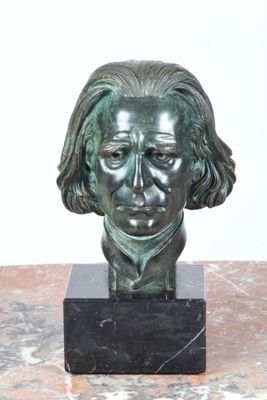 Arno BREKER (1900-1991) « Buste Franz Liszt, modèle de 1967.…