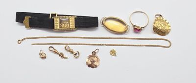 a lot of jewelry that is laying out on the table