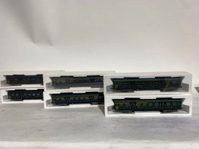 JOUEF - HO - Lot de six voitures,