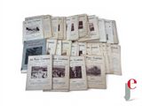 a lot of old books that are on the table