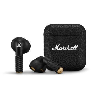 marshall wireless earphones with carrying case