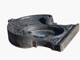 an image of an old cast iron ashtray