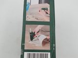 someone is cutting a piece of paper with a pair of scissors