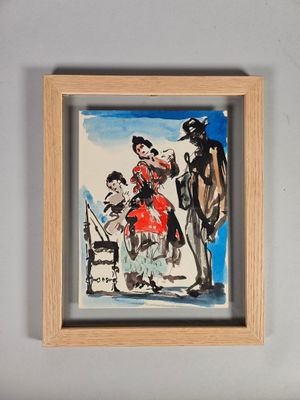 Pedro CREIXAMS (1983-1965) Les gitanes.