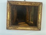 an image of a painting hanging on the wall of a room