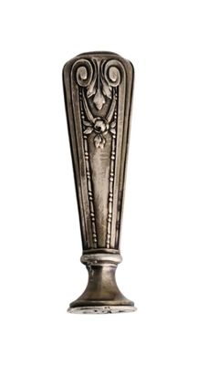 Sceau en argent fourré vers 1920.
