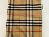 burberll checkered draws bag