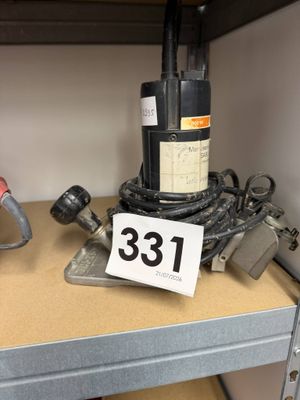 a lot of tools on a shelf in a room