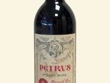 a bottle of wine that is sitting on a table