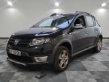 a picture of a black dacia parked in a room