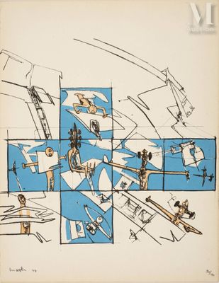 Roberto Matta (1911-2002) Sans titre (pl. pour Brunidor I), …