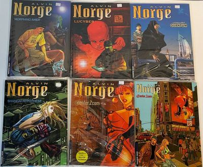 a lot of comics that are on the table