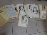 a lot of papers that are on the floor