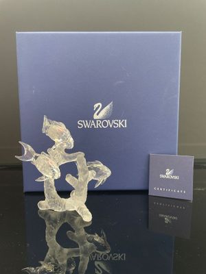 Figurine de dragon en cristal Swarovski avec son coffret